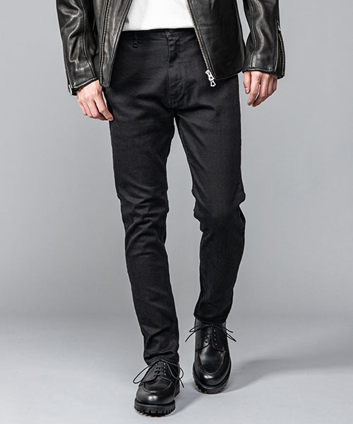 MR.OLIVE / SUPER STRETCH DENIM / SILICON DYED SLIM PANTS