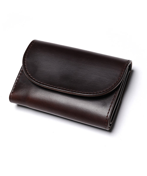 MR.OLIVE E.O.I / HORWEEN CHROMEXCEL LEATHER / COMPACT WALLET
