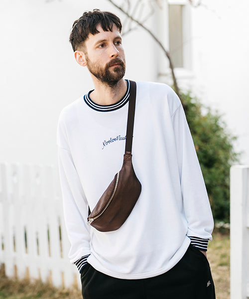 MR.OLIVE E.O.I / WATER PROOF WASHABLE LEATHER / SMALL BODY BAG