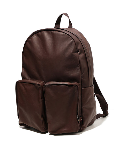 MR.OLIVE E.O.I / WATERPROOF LIGHT LEATHER URBAN DAY PACK
