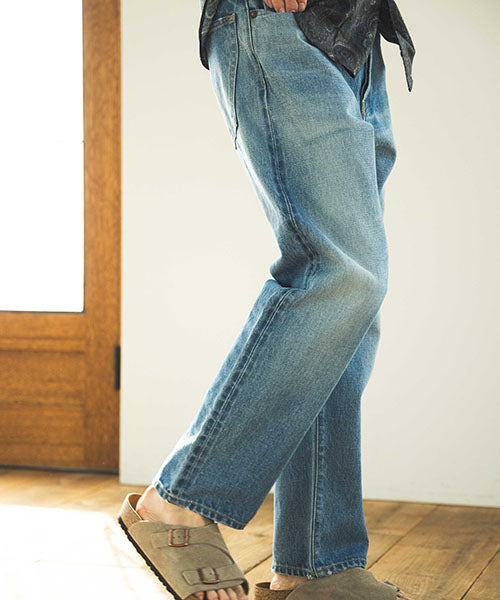 15oz OLD SELVAGE DENIM / VINTAGE RELAX TAPERED JEANS