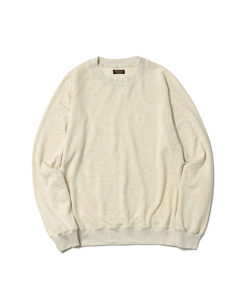 SUPER LIGHT GAUZE URAKE / RAGLAN SLEEVE SWEAT SHIRT