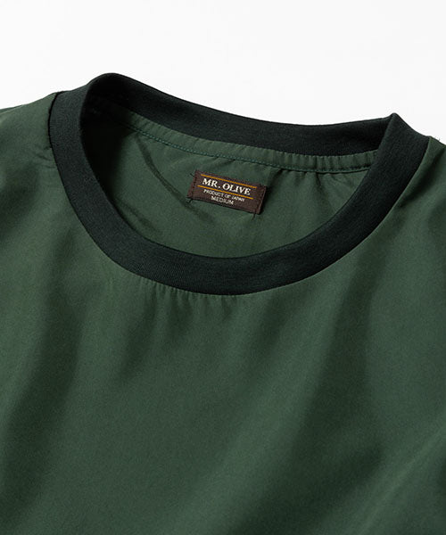 T/R POWDER CLOTH / CREW NECK T-SHIRT