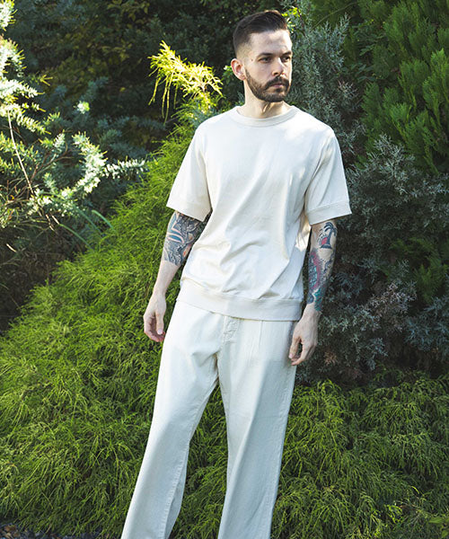 VINTAGE FILAMENT JERSEY / RIB T-SHIRT
