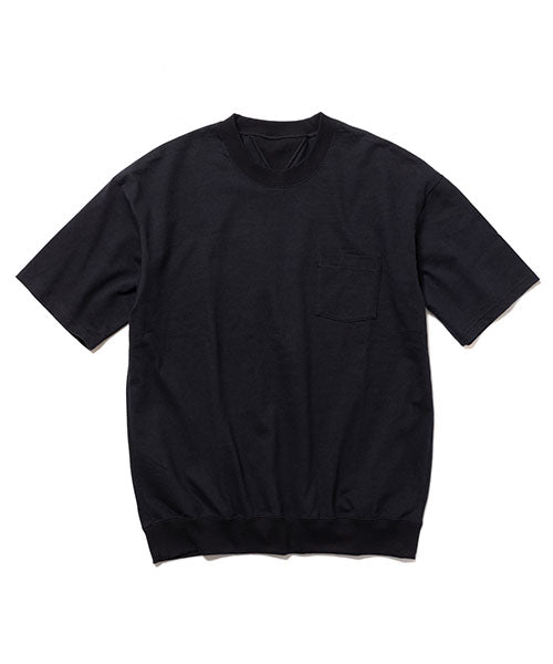 TEXLOOP COTTON / BACK GUSSET POCKET T-SHIRT