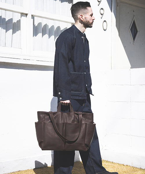 WATER PROOF WASHABLE LEATHER / LOGGER BAG (LARGE)