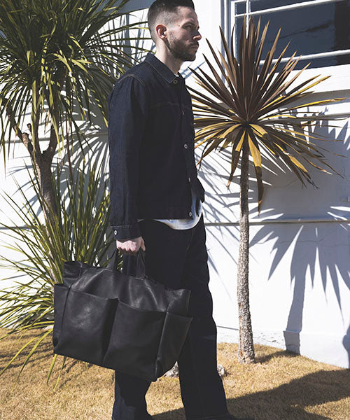 WATER PROOF WASHABLE LEATHER / LOGGER BAG (LARGE)