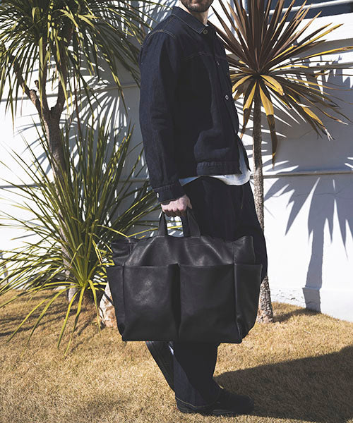 WATER PROOF WASHABLE LEATHER / LOGGER BAG (LARGE)