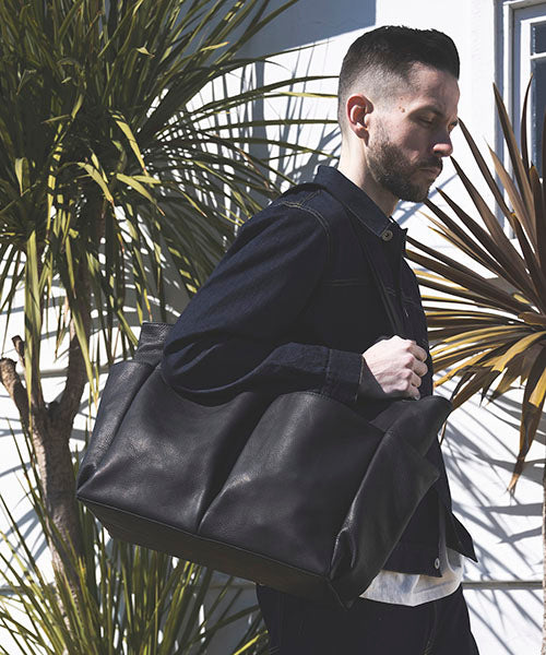 WATER PROOF WASHABLE LEATHER / LOGGER BAG (LARGE)