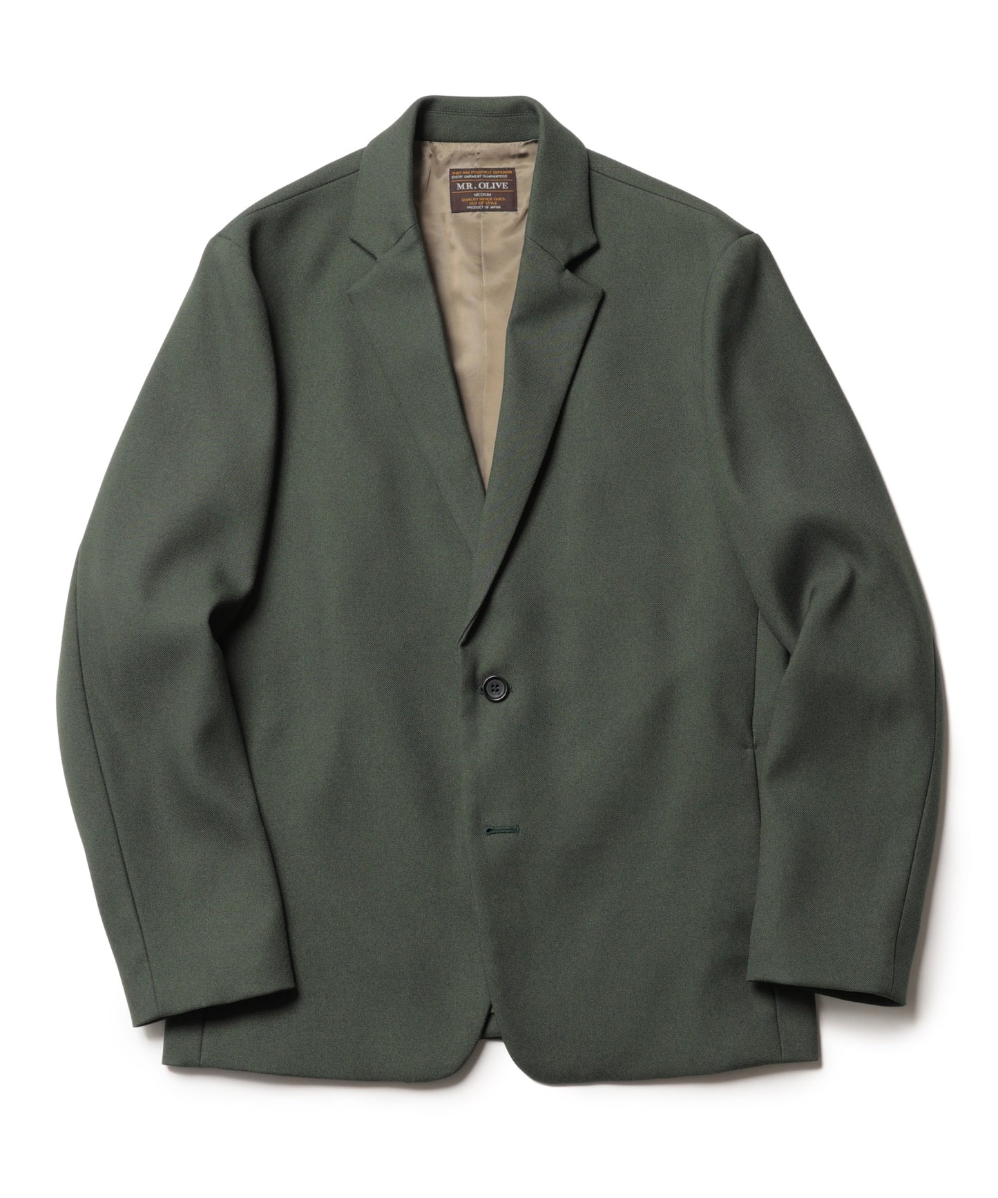 MR.OLIVE / RETRO POLYESTER TWILL / MINIMUM JACKET