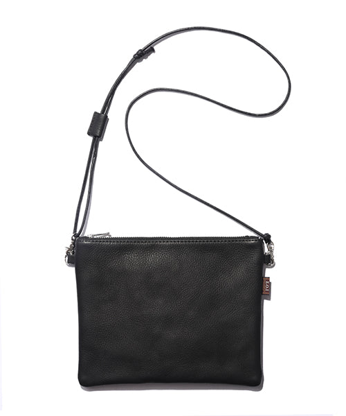 MR.OLIVE E.O.I / WATER PROOF WASHABLE LEATHER / ZIPPER SMALL SACOCHE