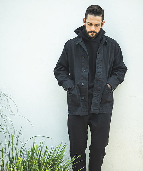 12oz CRUNCH DEINIM / COVERALL JACKET