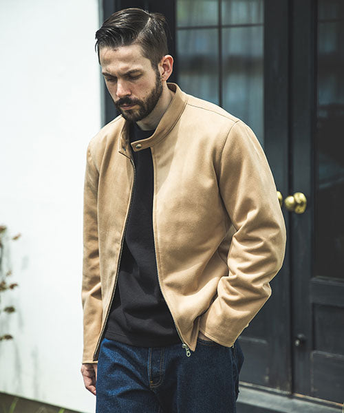 MICRO SUEDE STRETCH / CPO JACKET-