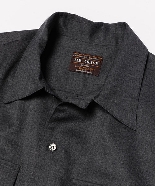 SUPER 100'S WOOL TWILL / CPO SHIRT