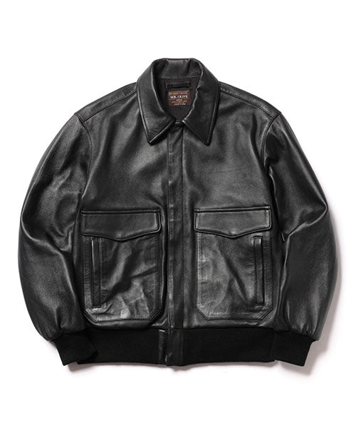 ANTIQUE HAIR SHEEP LEATHER / FLIGHT JACKET – Mr Olive International