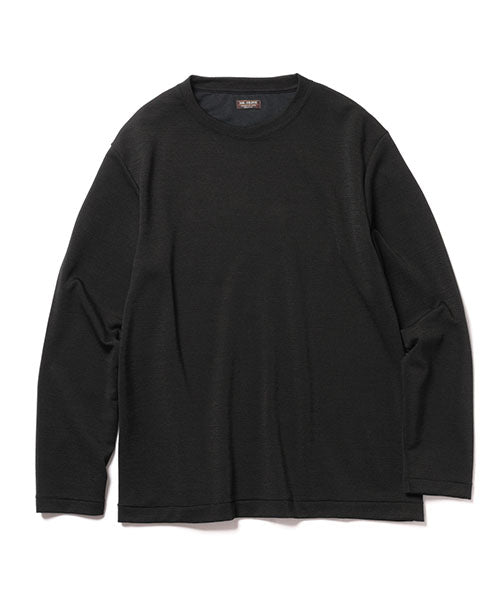 WOOL BLEND MILANO RIB / CREW NECK SHIRT