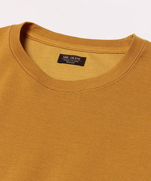 WOOL BLEND MILANO RIB / CREW NECK SHIRT