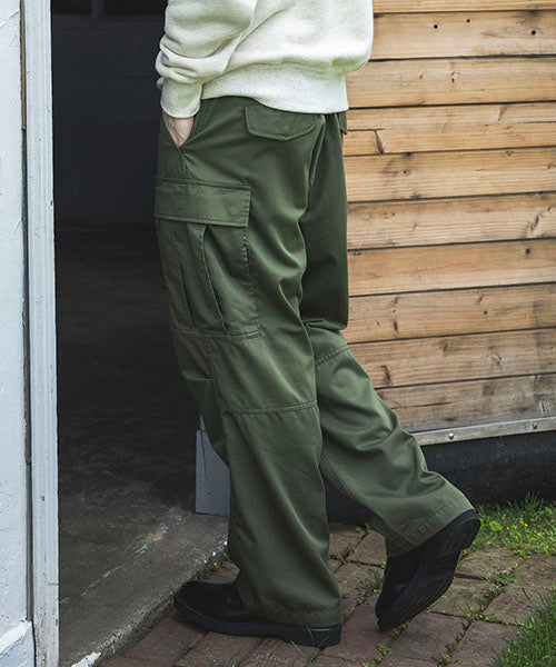 T/C USED SATIN / M-65 CARGO PANTS