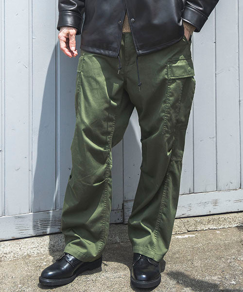 T/C USED SATIN / M-65 CARGO PANTS