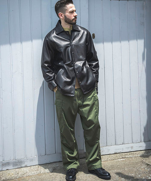 T/C USED SATIN / M-65 CARGO PANTS