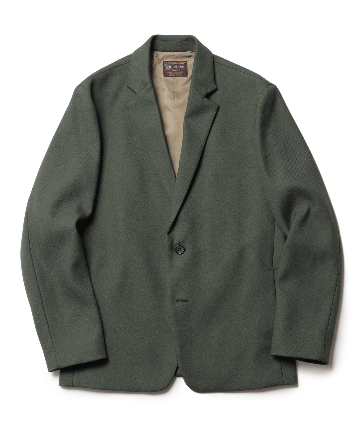 MR.OLIVE / RETRO POLYESTER TWILL / MINIMUM JACKET – Mr Olive