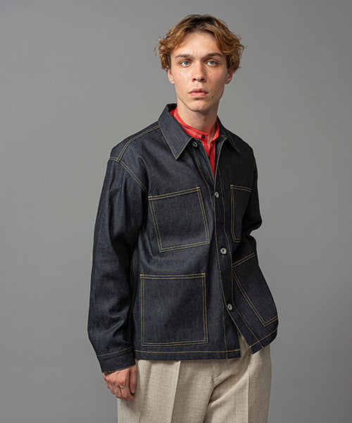 MR.OLIVE / 8oz LIGHT VINTAGE DENIM / UTILITY JACKET