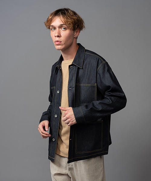 MR.OLIVE / 8oz LIGHT VINTAGE DENIM / UTILITY JACKET