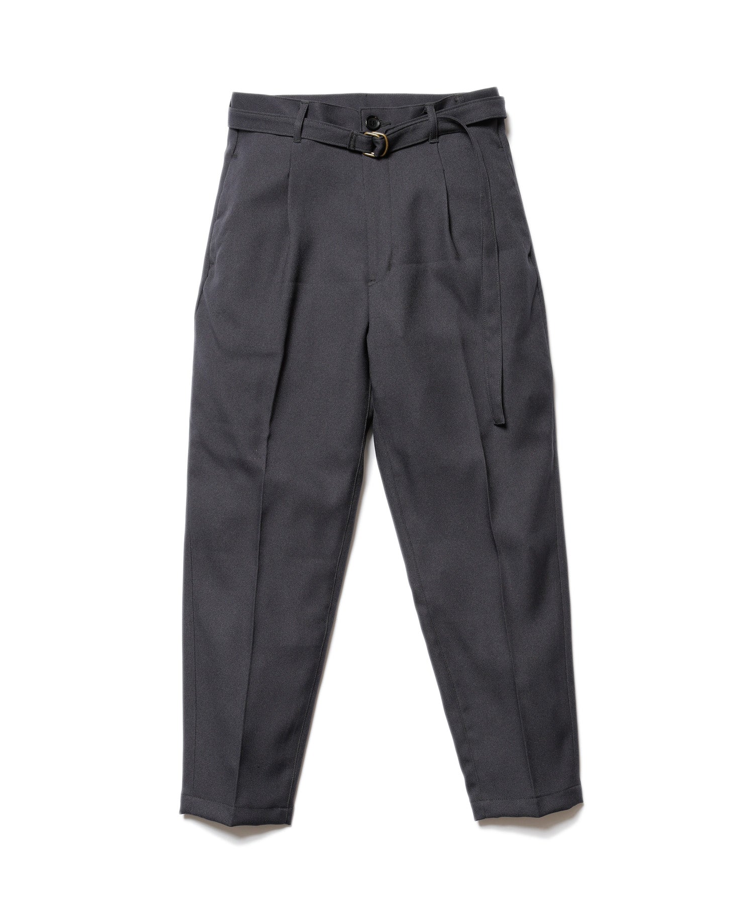 MR.OLIVE / RETRO POLYESTER TWILL / BELTED WIDE TAPERED PANTS – Mr Olive  International